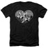 I LOVE LUCY/NOSTALGIC CITY - ADULT HEATHER - BLACK