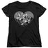 I LOVE LUCY/NOSTALGIC CITY - S/S WOMENS TEE - BLACK