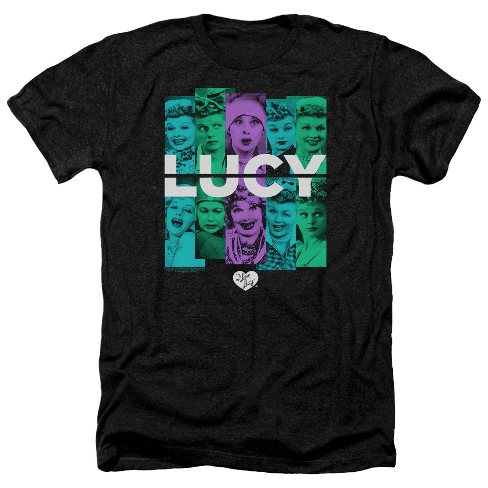 I LOVE LUCY/SHADES OF LUCY - ADULT HEATHER - BLACK