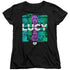 I LOVE LUCY/SHADES OF LUCY - S/S WOMENS TEE - BLACK