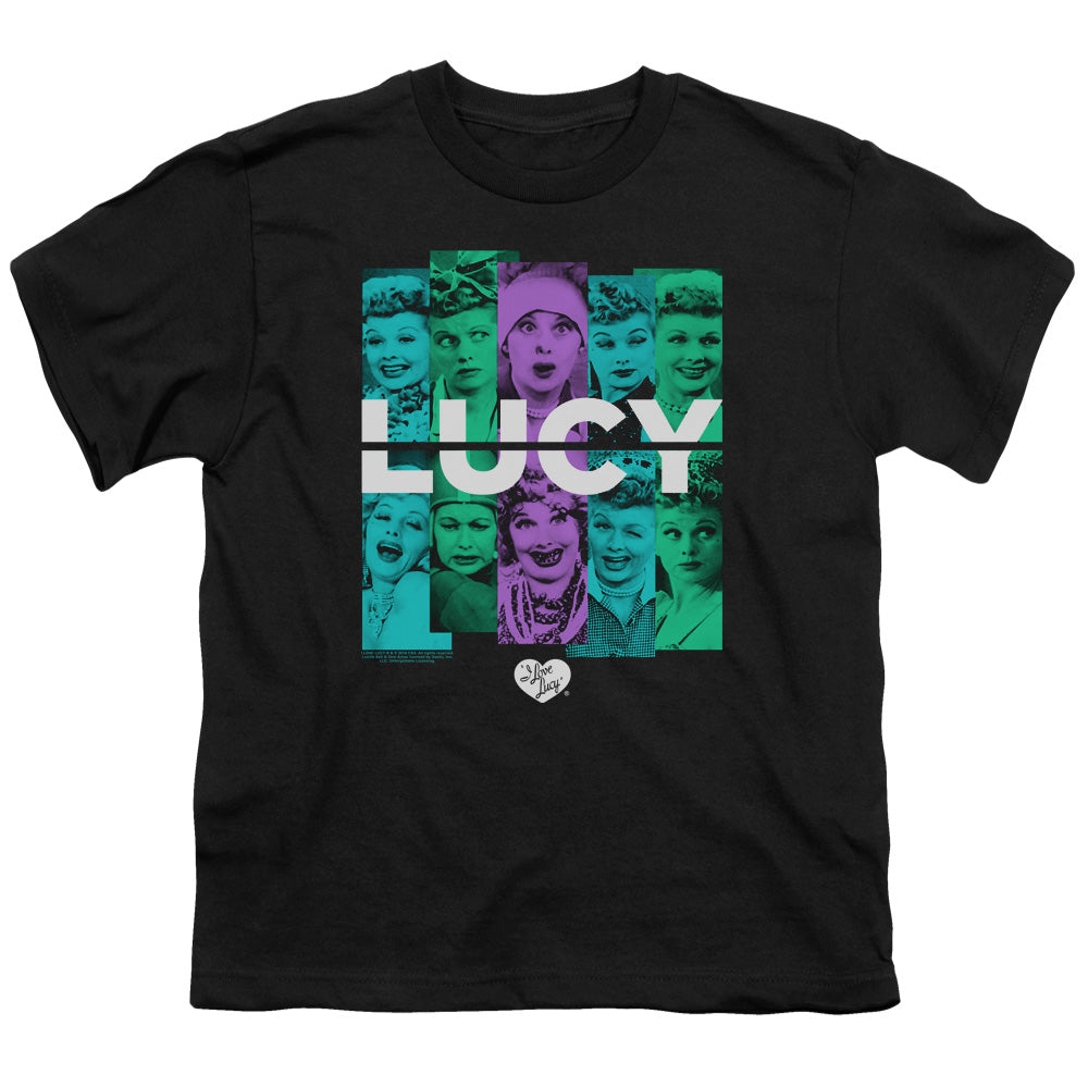 I LOVE LUCY/SHADES OF LUCY - S/S YOUTH 18/1 - BLACK