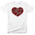 I LOVE LUCY/RED GLITTER 75 - S/S ADULT 18/1 - WHITE