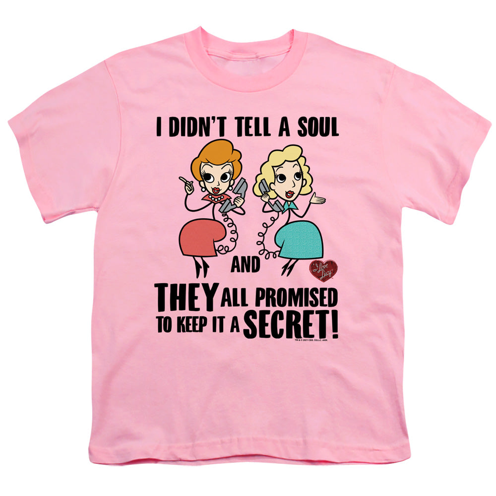 I LOVE LUCY/GOSSIP PROMISES - S/S YOUTH 18/1 - PINK