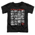 I LOVE LUCY/FILM STRIP - S/S TODDLER TEE - BLACK