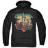 I LOVE LUCY/ROAD TRIP - ADULT PULLOVER HOODIE - BLACK