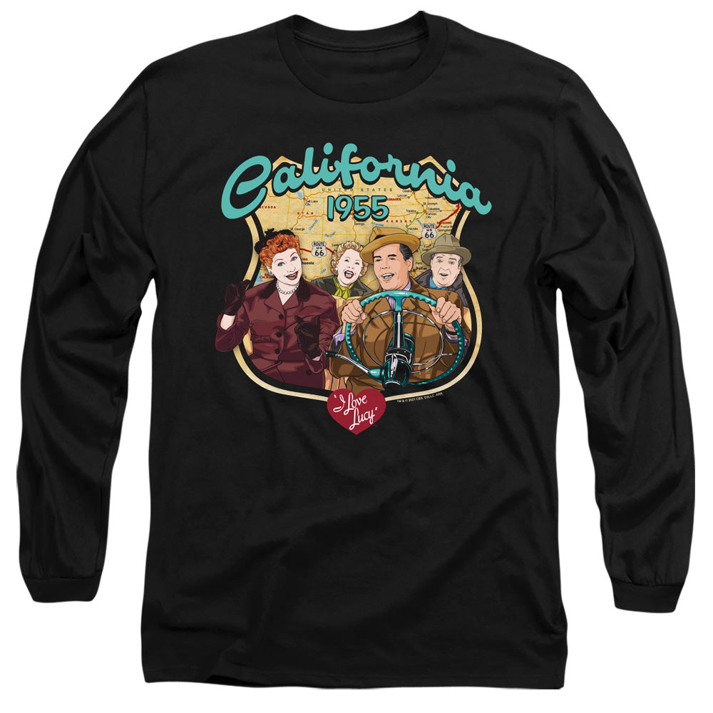 I LOVE LUCY/ROAD TRIP - L/S ADULT 18/1 - BLACK