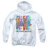 I LOVE LUCY/THE POPULAR KIDS - YOUTH PULLOVER HOODIE - WHITE