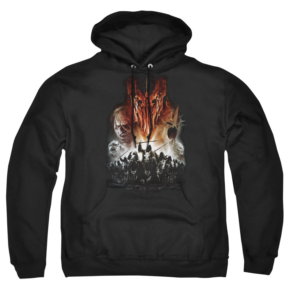LOR/EVIL RISING - ADULT PULLOVER HOODIE - BLACK