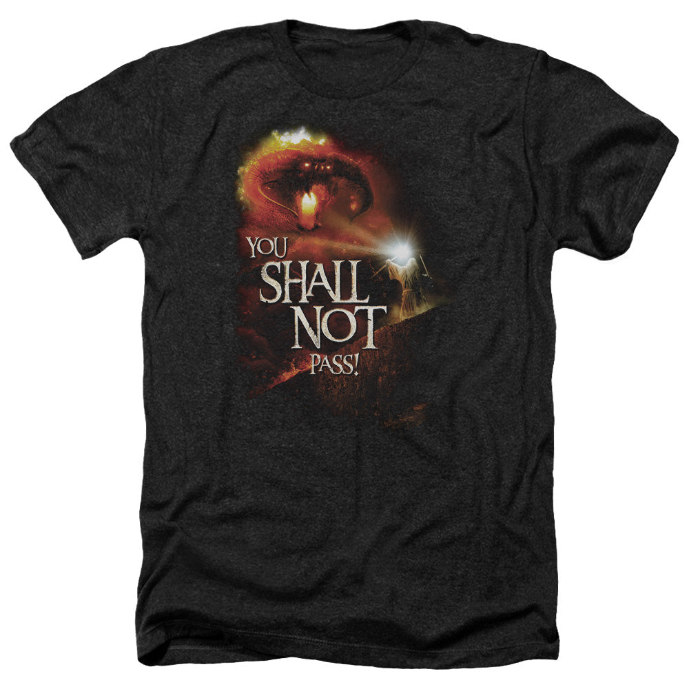 LOR/YOU SHALL NOT PASS - ADULT HEATHER - BLACK