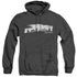 LOR/THE FELLOWSHIP - ADULT HEATHER HOODIE - BLACK