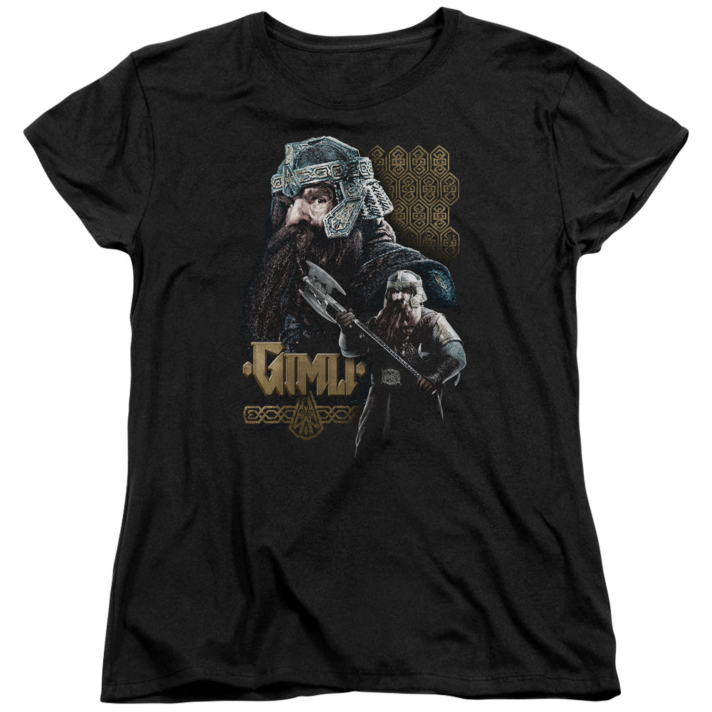 LOR/GIMLI - S/S WOMENS TEE - BLACK