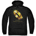 LOR/ONE RING - ADULT PULLOVER HOODIE - BLACK