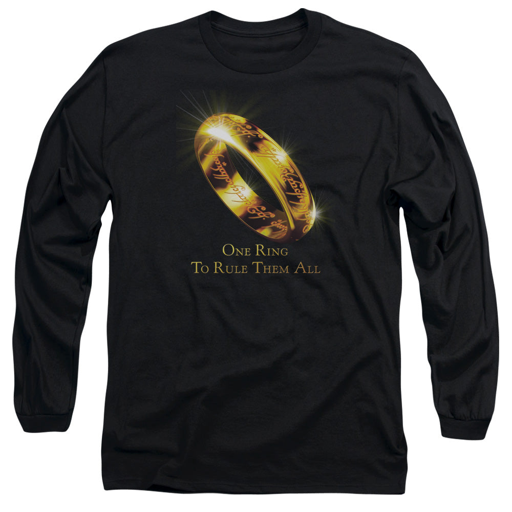 LOR/ONE RING - L/S ADULT 18/1 - BLACK