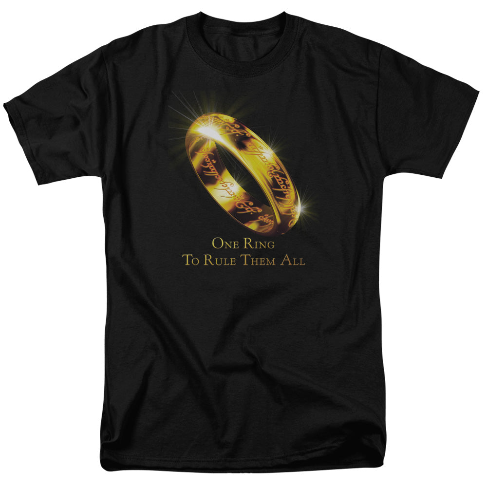 LOR/ONE RING - S/S ADULT 18/1 - BLACK