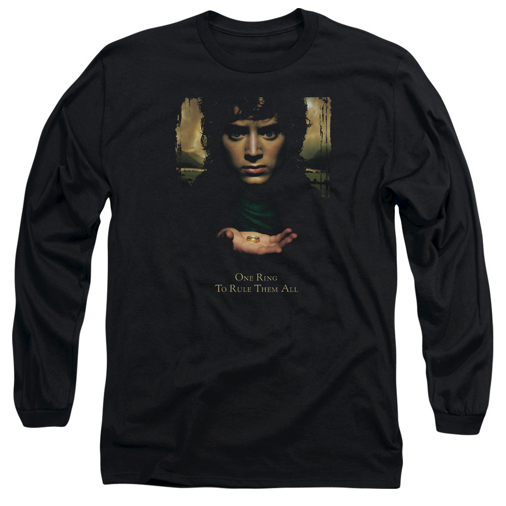 LOR/FRODO ONE RING - L/S ADULT 18/1 - BLACK