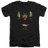LOR/FRODO ONE RING - S/S ADULT V-NECK 30/1 - BLACK