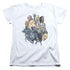 LOR/COLLAGE OF EVIL - S/S WOMENS TEE - WHITE