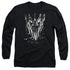 LOR/BIG SAURON HEAD - L/S ADULT 18/1 - BLACK