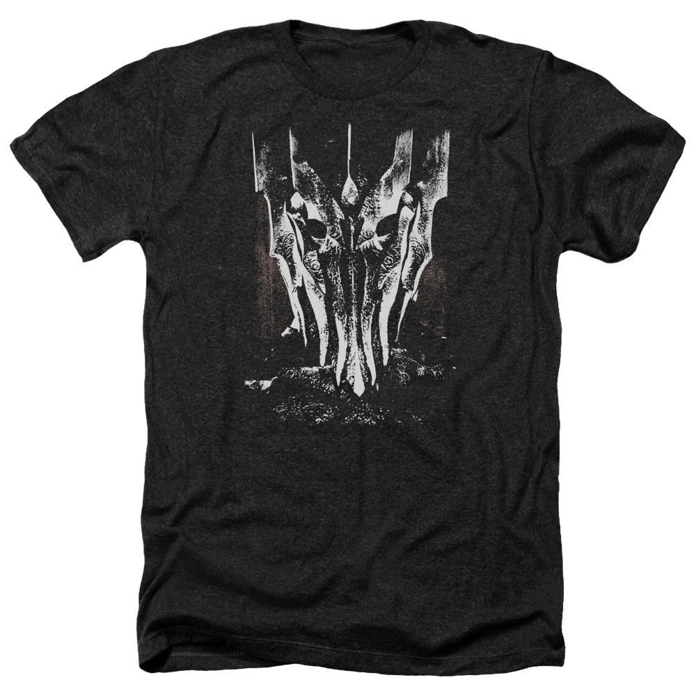 LOR/BIG SAURON HEAD - ADULT HEATHER - BLACK