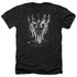 LOR/BIG SAURON HEAD - ADULT HEATHER - BLACK