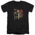 LOR/FRODO - S/S ADULT V-NECK 30/1 - BLACK