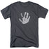LOR/WHITE HAND - S/S ADULT 18/1 - CHARCOAL