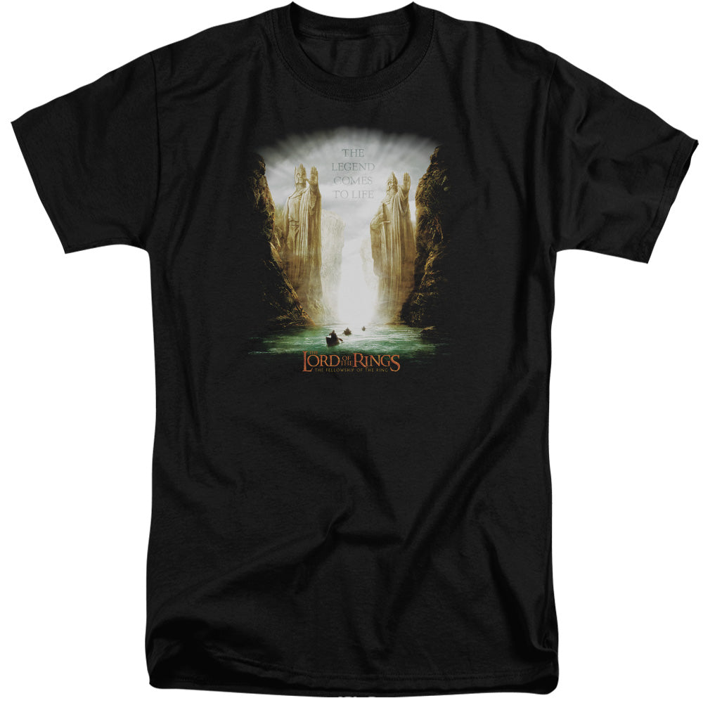 LOR/KINGS OF OLD - S/S ADULT TALL 18/1 - BLACK