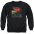 LOR/WALK IN MORDOR - ADULT CREWNECK SWEATSHIRT - BLACK