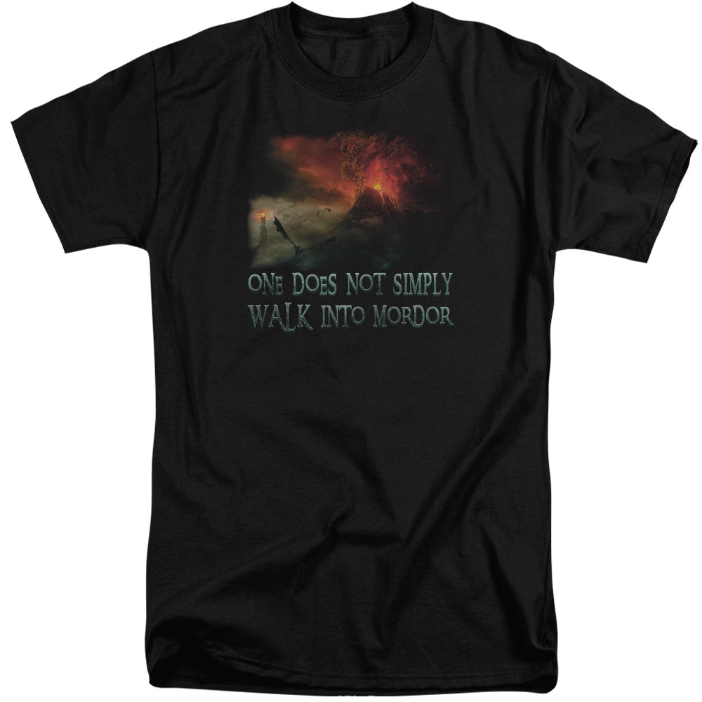 LOR/WALK IN MORDOR - S/S ADULT TALL 18/1 - BLACK