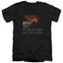 LOR/WALK IN MORDOR - S/S ADULT V-NECK 30/1 - BLACK