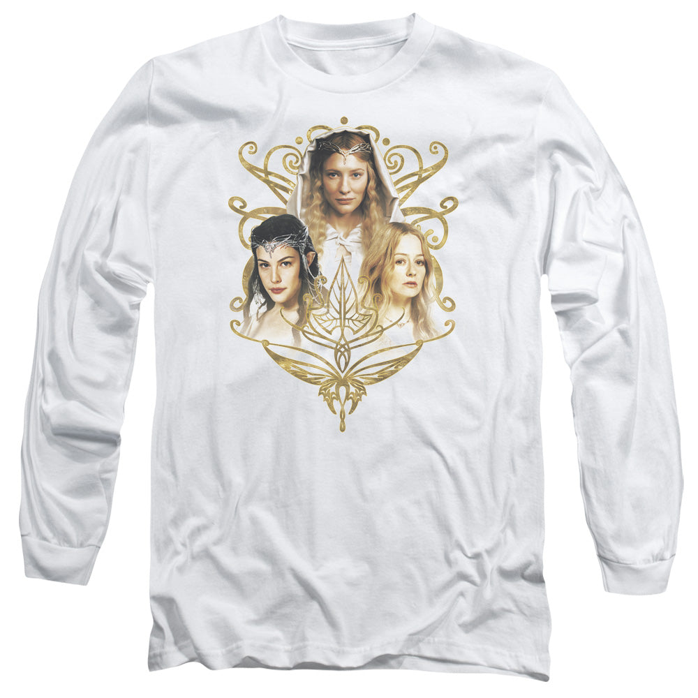 LOR/WOMEN OF MIDDLE EARTH - L/S ADULT 18/1 - WHITE
