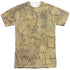 LOR/MIDDLE EARTH MAP (FRONT/BACK PRINT) - S/S ADULT POLY CREW - MULTI