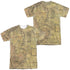 LOR/MIDDLE EARTH MAP (FRONT/BACK PRINT) - S/S ADULT POLY CREW - MULTI