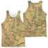 LOR/MIDDLE EARTH MAP (FRONT/BACK PRINT) - ADULT POLY TANK TOP - MULTI