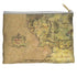 LORD OF THE RINGS/MIDDLE EARTH MAP - STRAIGHT BOTTOM ACCESSORY POUCH