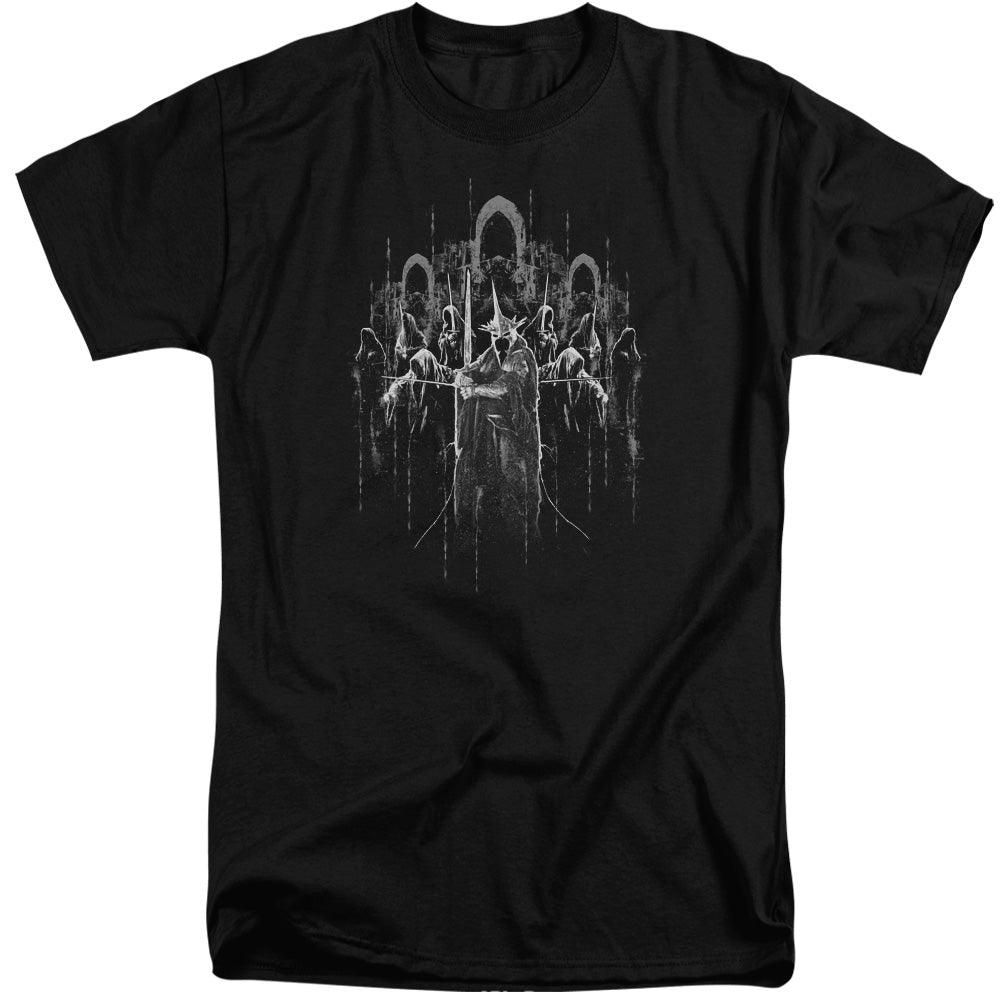 LORD OF THE RINGS/THE NINE - S/S ADULT TALL 18/1 - BLACK