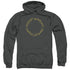 LORD OF THE RINGS/ONE RING - ADULT PULLOVER HOODIE - CHARCOAL