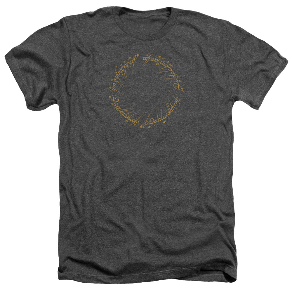 LORD OF THE RINGS/ONE RING - ADULT HEATHER - CHARCOAL
