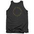 LORD OF THE RINGS/ONE RING - ADULT TANK - CHARCOAL