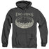 LORD OF THE RINGS/THE JOURNEY - ADULT HEATHER HOODIE - BLACK
