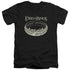 LORD OF THE RINGS/THE JOURNEY - S/S ADULT V-NECK 30/1 - BLACK