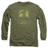 LORD OF THE RINGS/GREEN DRAGON TAVERN -  L/S ADULT 18/1  - MILITARY GREEN