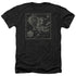 LORD OF THE RINGS/MAP OF ME - ADULT HEATHER - BLACK