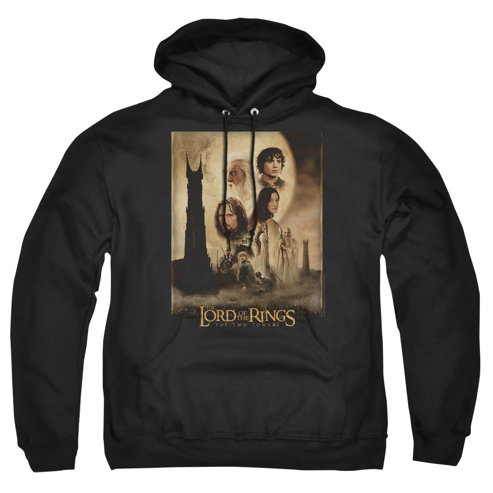 LOR/TT POSTER - ADULT PULLOVER HOODIE - BLACK