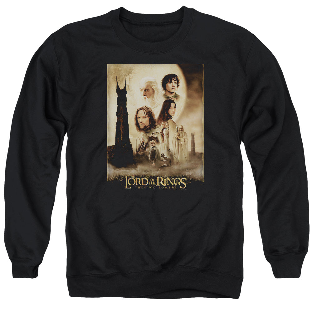 LOR/TT POSTER - ADULT CREWNECK SWEATSHIRT - BLACK