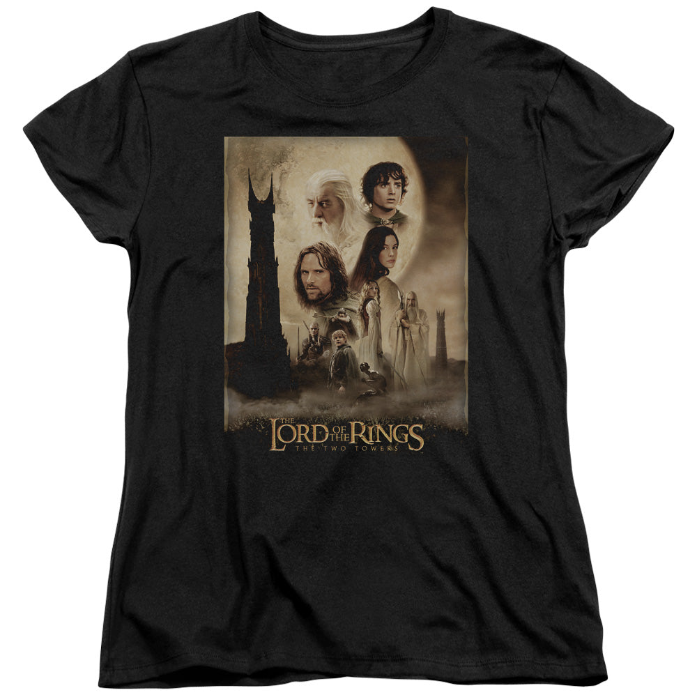 LOR/TT POSTER - S/S WOMENS TEE - BLACK