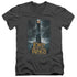 LOR/ALWAYS WATCHING - S/S ADULT V-NECK 30/1 - CHARCOAL