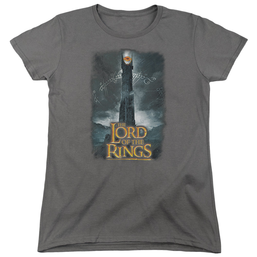 LOR/ALWAYS WATCHING - S/S WOMENS TEE - CHARCOAL