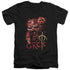 LOR/ORCS - S/S ADULT V-NECK 30/1 - BLACK