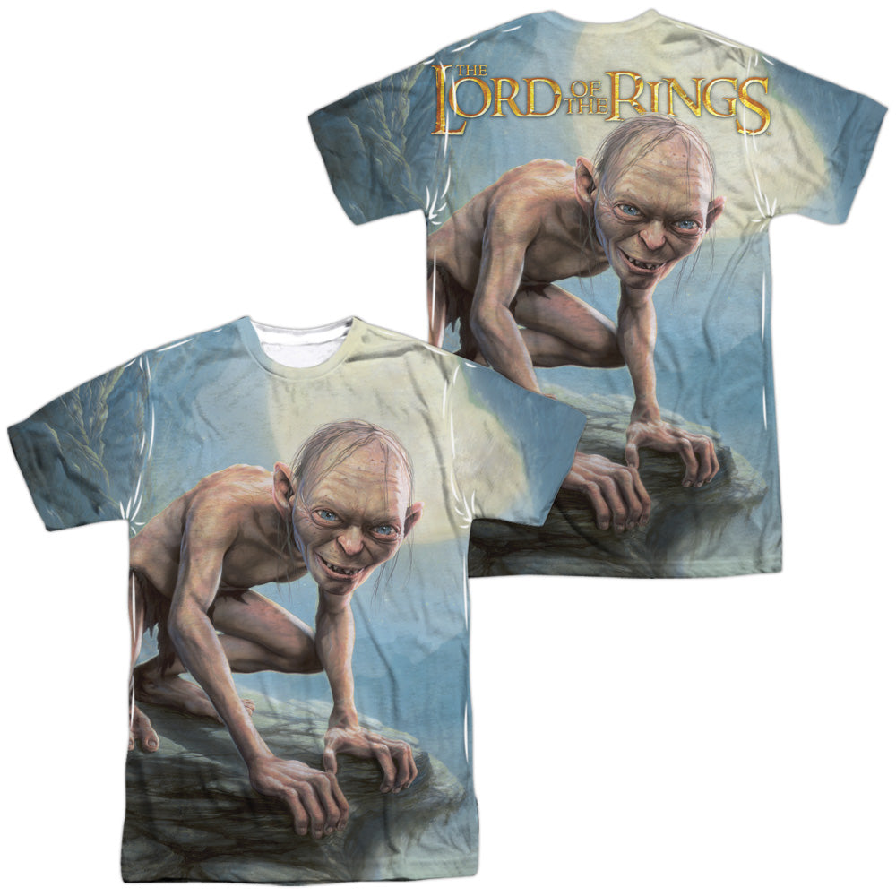 LOR/GOLLUM MOON (FRONT/BACK PRINT) - S/S ADULT POLY CREW - MULTI